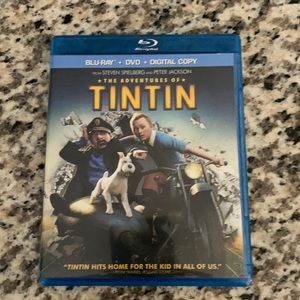 Tintin Blu-ray + DVD